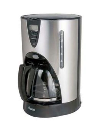 Swan Sk13140 Filter Coffee Maker - Stainless Steel